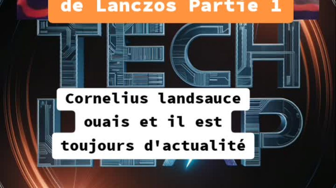 L'algorithme de Lanczos