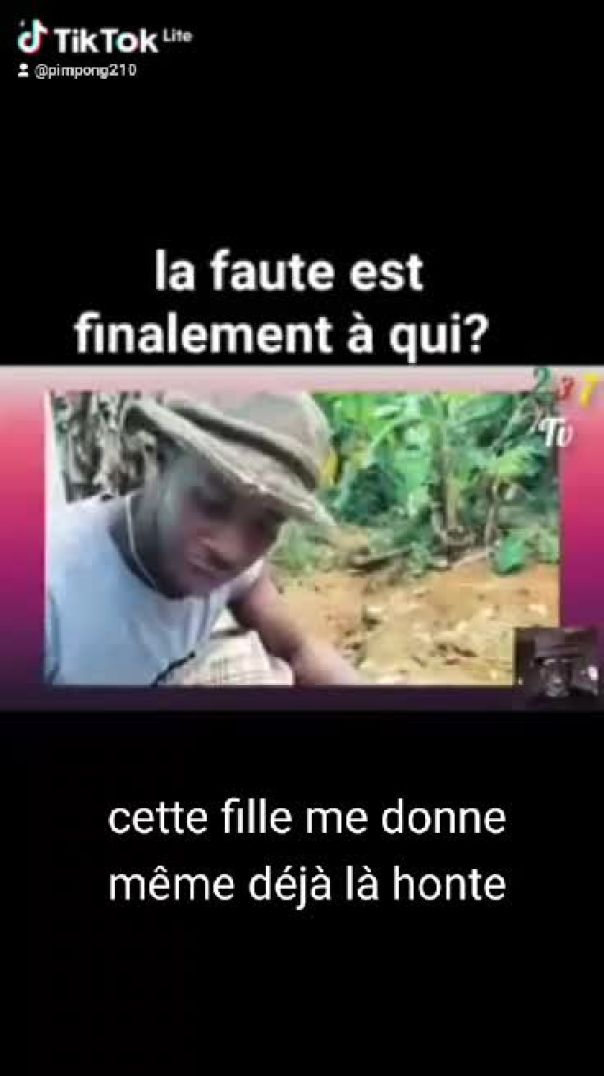 À qui réellement la faute 🤣🤣🤣